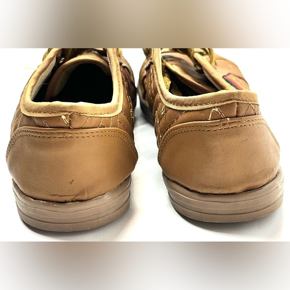 Joseline Shoes Made in Mexico Lightweight Tan Casual Sneakers - Picture 8 of 15